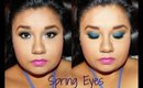 Spring Look using Urban Decay Electric Palette