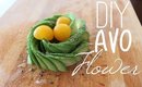 How To: Make an Avocado Flower! | Ashley Morganic