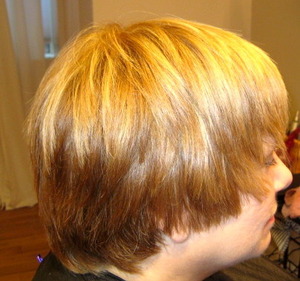 Blonde on Blonde' Hair Color...'Short Layered' Haircut