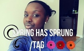 Spring Has Sprung Tag ✿