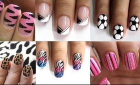 10 Nail Art Tutorials _ 2017 Nail Art Compilation | SuperWowStyle Prachi