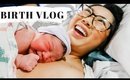 LABOR AND DELIVERY VLOG (NO EPIDURAL) // Emotional Birth | First Time Mom 💕