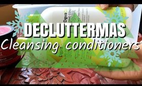 COWASHES & CLEANSING CONDITIONERS | DECLUTTERmas 2019| MelissaQ
