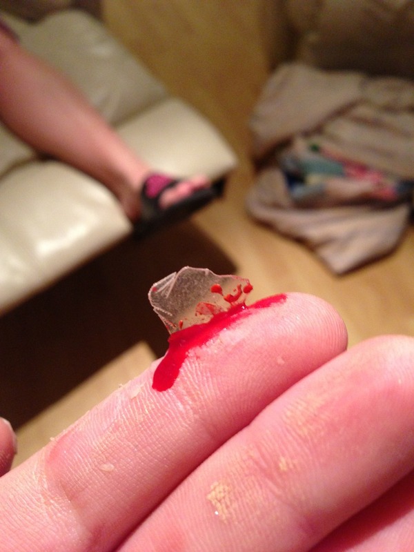 Hand Stuck In Glass stuck in finger | Stephanie T.'s (StephanieT) Photo | Beautylish