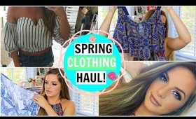 Spring Clothing Haul & Try On! | Casey Holmes