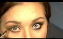 Quick and easy smokey eye makeup tutorial Using only 3 brushes!!!
