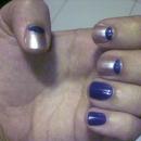 Royal Blue half moon