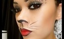 Leopard Cat Makeup Tutorial; Halloween Makeup