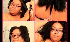 Blow Drying Natural Hair Using The "Tension Method"