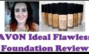 Avon Ideal Flawless Foundation Review | Beauty Bitz