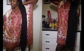 My Knee Length Twists! Solange Inspired