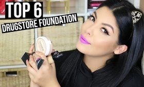 TOP 5 Drugstore Foundations | SCCASTANEDA