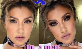 Maquillaje de DIARIO A NOCHE dramatico/ From EVERYDAY to NIGHT makuep tutorial | auroramakeup
