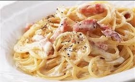 spaghetti garbonara -οι συνταγές της τεμπέλας-