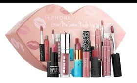 Sephora Give Me Some Nude Lip Set 2017 Review & Lip Swatches