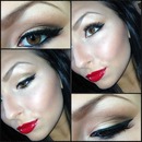 Neutral eye - Red lip 💋✨💄