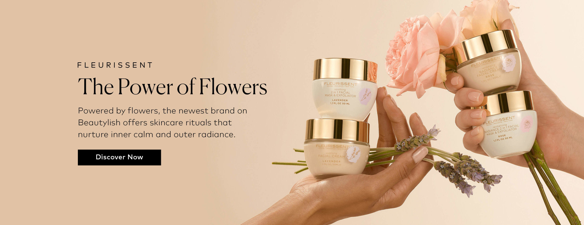 Combining centuries-old French flower traditions with science-backed innovation, Fleurissent crafts skincare rituals powered by rare French flowers to nurture inner calm and outer radiance. 