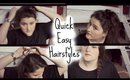 Quick, Easy, No Heat, Hairstyles For Short To Medium Hair