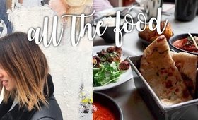 THE ONE WHERE I EAT ALL THE FOOD | Lily Pebbles Vlogmas