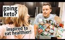 CHANGING OUR DIET?? TRADER JOES HAUL | KETO & GLUTEN FREE | Kendra Atkins