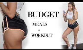 Flat Stomach + Bigger Butt | Meals & Workout 2017