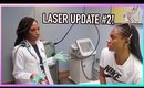 LASER UPDATE: MY HAIR IS FALLING OUT! + Session #2/Q&A with the Specialist
