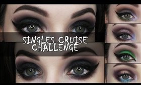 SINGLES CRUISE EYESHADOW CHALLENGE