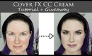 Cover FX CC Cream Tutorial + Giveaway
