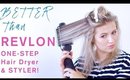 BETTER THAN REVLON One-Step Hair Dryer & Styler?! 😮