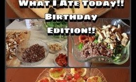 Birthday Edition| What I Ate Today Ft. Teami