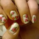 Rose nails :)