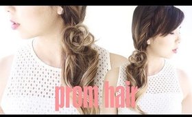 Fairytale Side Ponytail Hair for Prom