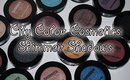City Color Shimmer Shadows - Review & Swatches