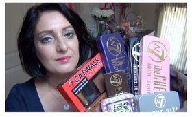 Unboxing W7 Amazon/Miss Coquelicot-BeautyOver40