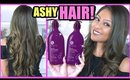 PURPLE SHAMPOO AND CONDITIONER REVIEW! │ HOW I MAINTAIN MY DARK GREY HAIR AT HOME