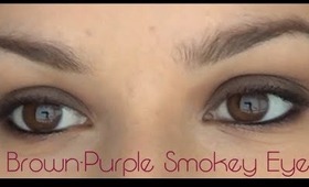 Brown-Purple Smokey Eye - RealmOfMakeup