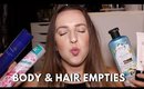 AUGUST 2019 EMPTIES 🗑️ HAIR CARE & BODY CARE PRODUCTS I USED UP