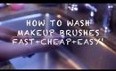 How to Wash Makeup Brushes at Home