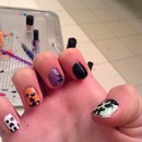 Halloween nail art