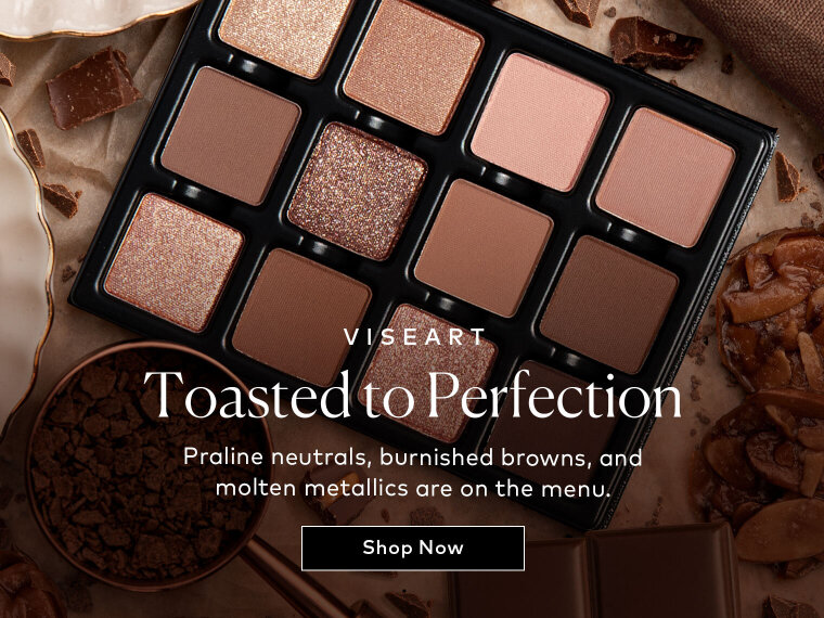 A curated collection of toasted shades inspired by praline, caramel, cacao, and burnished sugar. Shop the Viseart VisePRO Etendu Praline Dulce on Beautylish.com