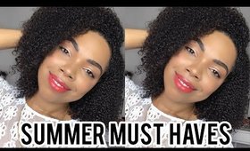 MY SUMMER BEAUTY FAVOURITES | Karina Waldron