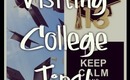 Visiting College Tips!