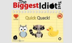The Biggest Idiot Test-  A New Mobile App by Beladonis