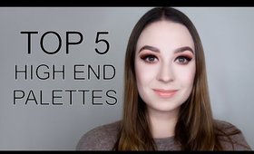 TOP 5 HIGH-END MAKEUP PALETTES FOR BEGINNERS