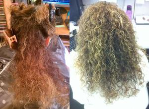 color correction with highlights