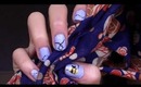 bumble bee nail tutorial