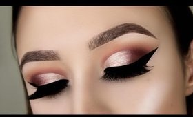 Morphe x Jaclyn Hill Palette Makeup Tutorial // Warm Toned Half Cut Crease