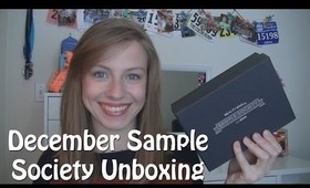 December Sample Society Unboxing