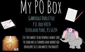 I GOT A PO BOX!!!