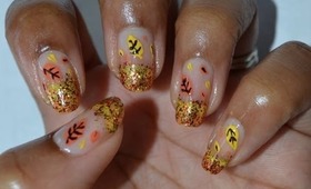 Autumn Leaves- Nail Art